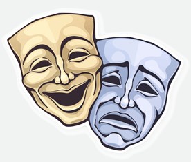 comedy-drama-masks-vector-32348047