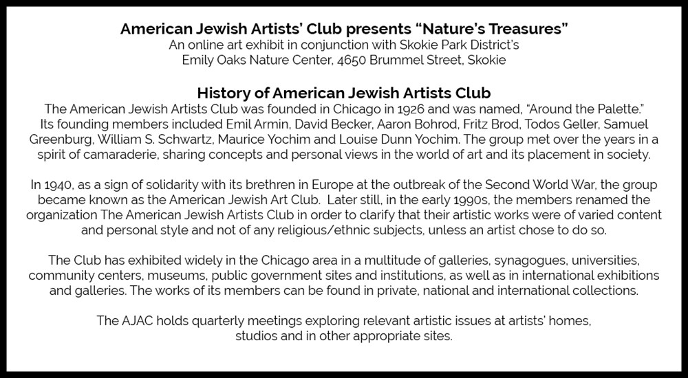 American Jewish Artist's Club: Nature's Treasures