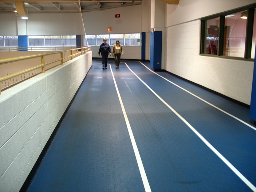 Indoor Walking and Running Track