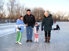 Winter Chilly Fest ice skating