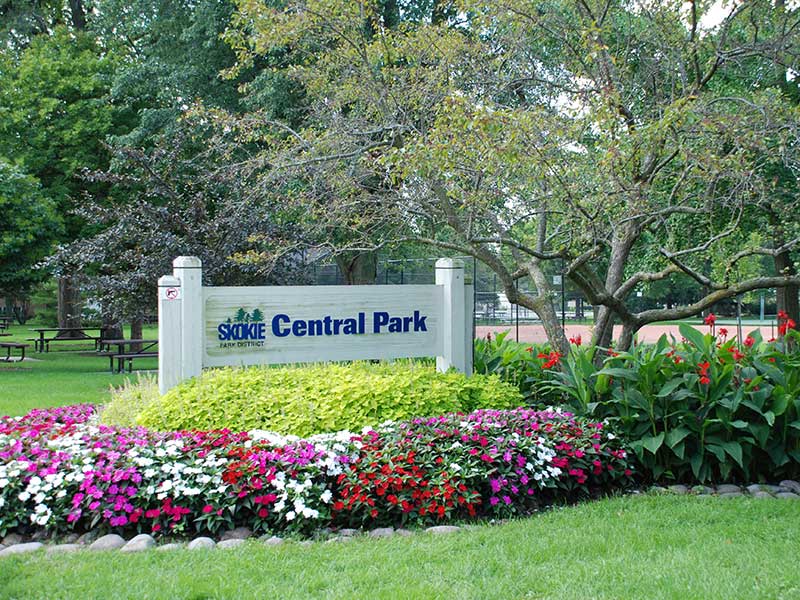 Central Park sign