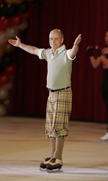 Scott Hamilton at Superstars On Ice in Skokie 2010